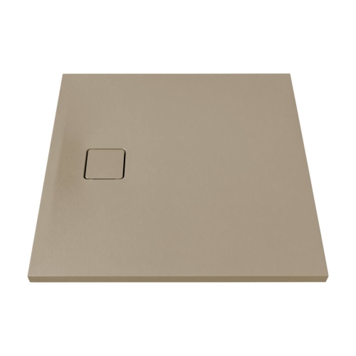 Marmy Loft öntött márvány zuhanytálca 100x100 cm, Gucci Latte 80 7983 10 10 56