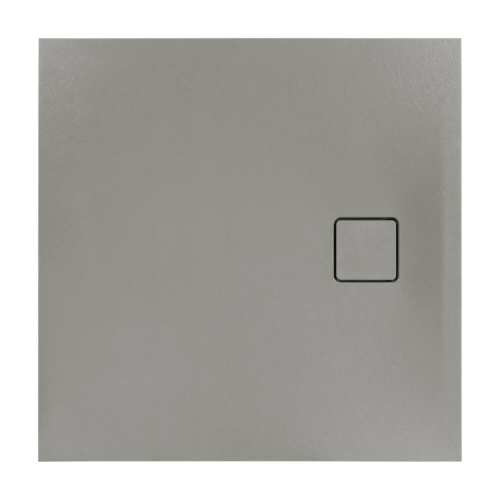 Marmy Loft öntött márvány zuhanytálca 80x80 cm, Valentino Grey 80 7974 80 80 53