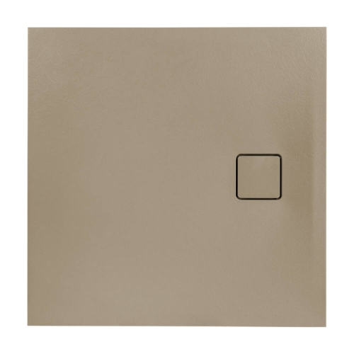 Marmy Loft öntött márvány zuhanytálca 80x80 cm, Gucci Latte 80 7974 80 80 56