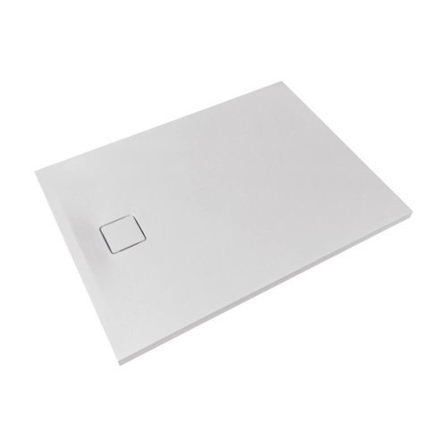 Marmy Loft öntött márvány zuhanytálca 100x120 cm, Prada White 80 7983 10 12 50