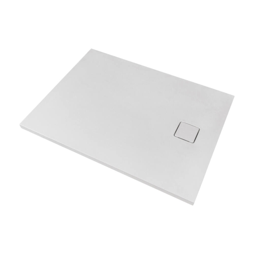 Marmy Loft öntött márvány zuhanytálca 100x120 cm, Prada White 80 7983 10 12 50