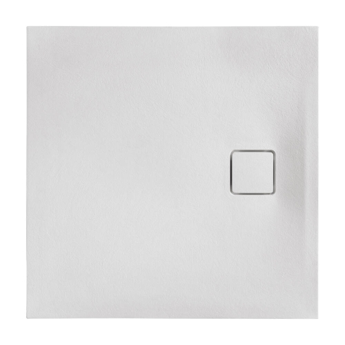 Marmy Loft öntött márvány zuhanytálca 90x100 cm, Prada White 80 7981 90 10 50