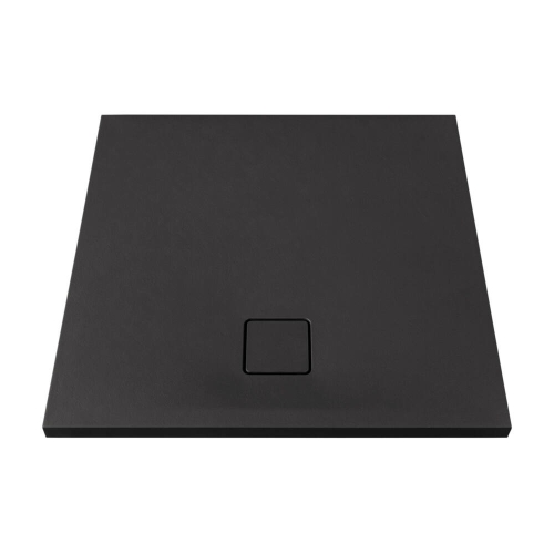 Marmy Loft öntött márvány zuhanytálca 90x100 cm, Cavalli Black 80 7981 90 10 54