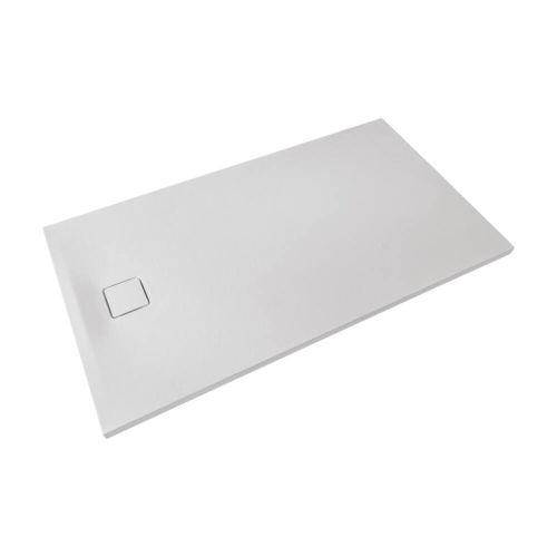 Marmy Loft öntött márvány zuhanytálca 70x120 cm, Prada White 80 7968 70 12 50