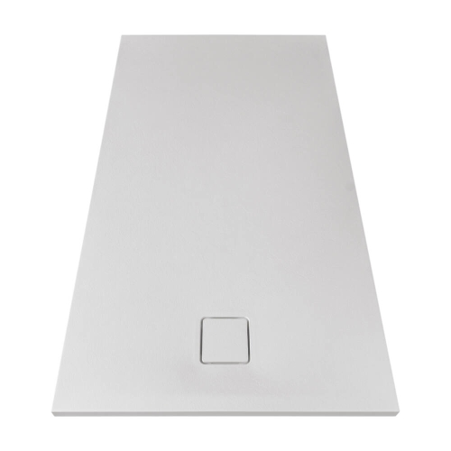 Marmy Loft öntött márvány zuhanytálca 80x140 cm, Prada White 80 7967 80 14 50