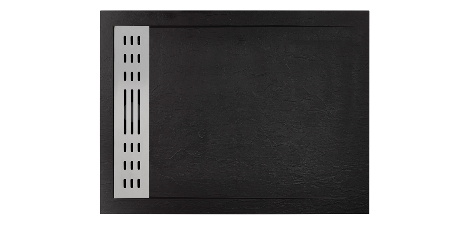 Wellis Ergo Black zuhanytálca 120x90 cm WC00528