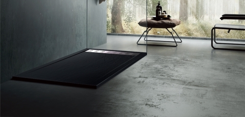 Wellis Ergo Black zuhanytálca 120x90 cm WC00528