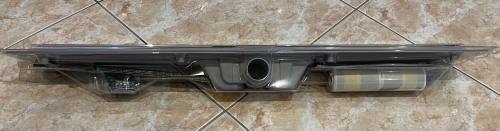 Alcaplast Komfort CPZ8 műanyag zuhanyfolyóka fém hullám ráccsal (750 mm)