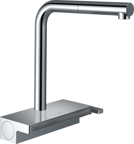 Hansgrohe Aquno Select M81 egykaros konyhai csaptelep 250, kihúzható fejjel, 2jet króm 73836000