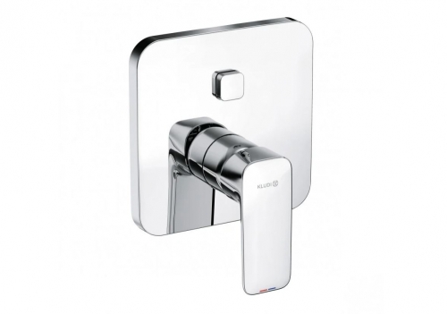 KLUDI PURE&STYLE falsík alatti kád/zuhanycsap Push, króm 406630575