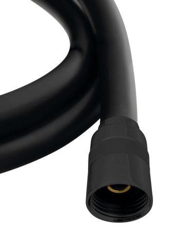 Sapho SOFTFLEX zuhany gégecső, 200cm, fekete 1208-27