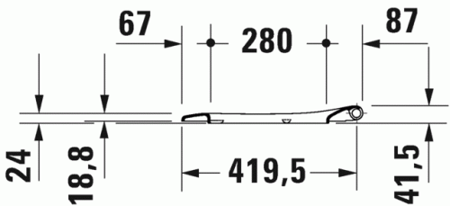 Duravit D-Neo wc ülőke 0021610000