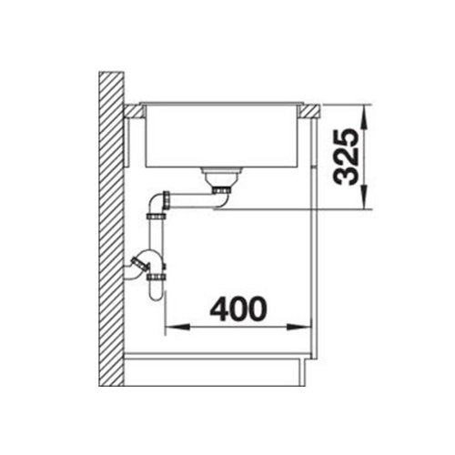 Blanco Zia XL 6 S Compact Silgránit mosogató, pezsgő 523279