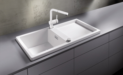 BLANCO ADON XL 6S gránit mosogató tartozék nélkül, exc. InFino, fehér 525343