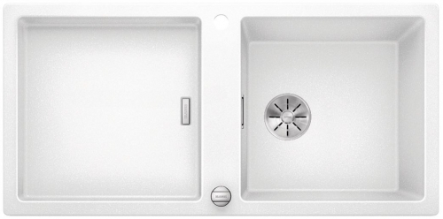 BLANCO ADON XL 6S gránit mosogató tartozék nélkül, exc. InFino, fehér 525343