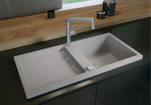 BLANCO ADON XL 6S gránit mosogató tartozék nélkül, exc. InFino, fekete 525837