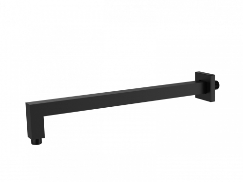 Arezzo Design Square fekete 40 cm-es szögletes zuhanykar AR-6000MB