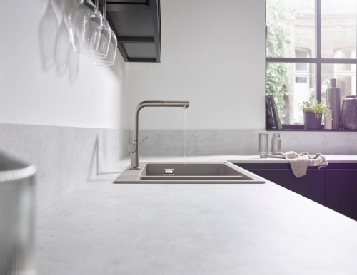 Hansgrohe Talis M54 Egykaros konyhai csaptelep 270, rozsdamentes acél hatású 72809800
