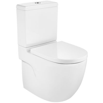 Roca Meridian Compact perem nélküli, monoblokk wc csésze A34224L000