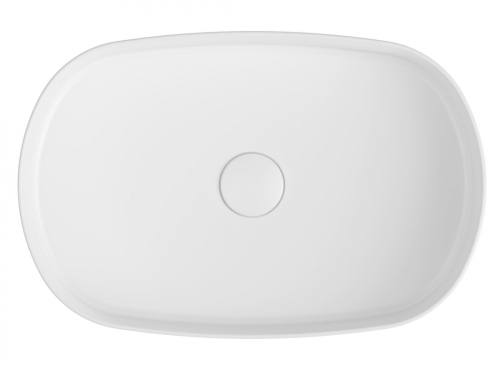 Sapho INFINITY OVAL kerámiamosdó, 55x36cm, fehér 10NF65055