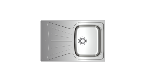 Teka Tekaway Starbright 45 1B 1D rozsdamentes mosogatótálca, csapteleppel, mosogatószer adagolóval 115120040