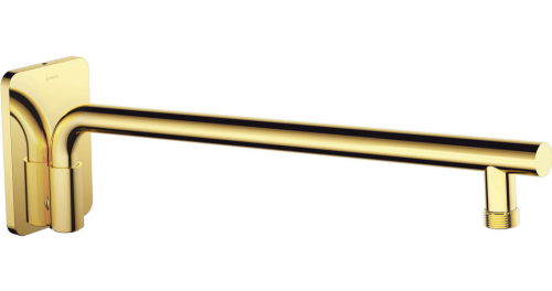 Deante Cascada Gold zuhanykar 384 mm, arany szín NAC Z40K
