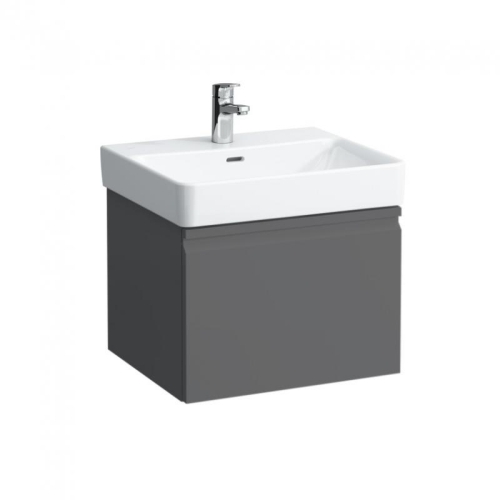 Laufen Pro S alsószekrény 810962 tip. mosdóhoz 1 fiókkal, grafit H4833510964801