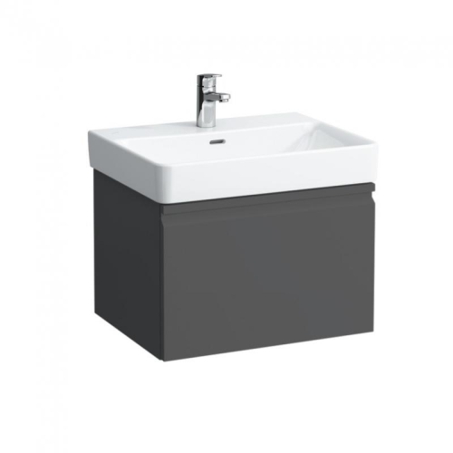 Laufen Pro S mosdószekrény 810963 tip. mosdóhoz 1 fiókkal és belső fiókkal, grafit H4833720964801