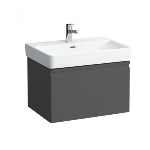 Laufen Pro S alsószekrény 810964 tip. mosdóhoz 1 fiókkal, grafit H4834210964801