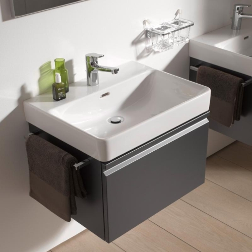 Laufen Pro S alsószekrény 810964 tip. mosdóhoz 1 fiókkal és belső fiókkal, fényes tölgy H4834220964791