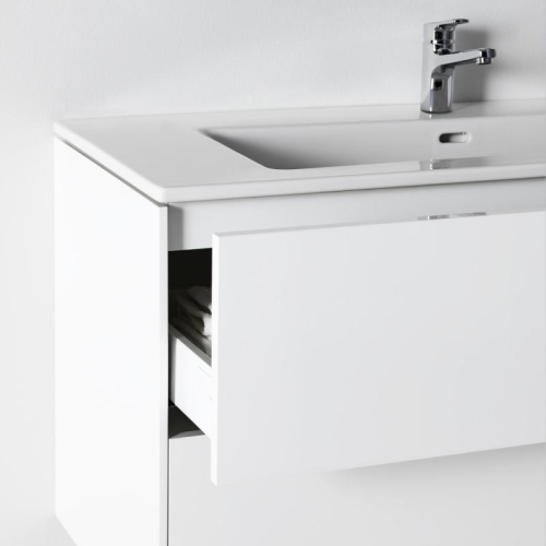 Laufen Pro S alsószekrény mosdóval, sötétbarna szil H8649612631041