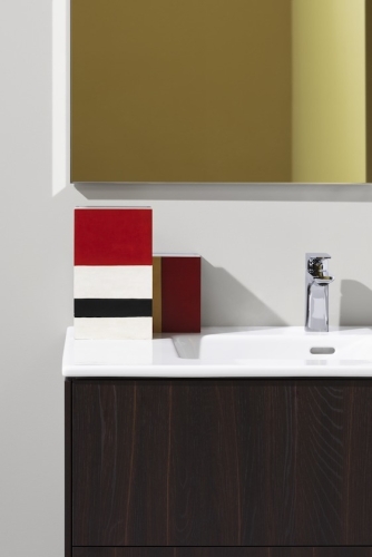 Laufen Pro S alsószekrény mosdóval, sötétbarna szil H8649622631041