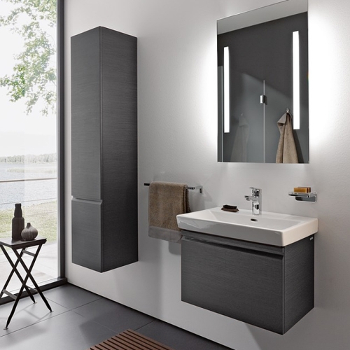 Laufen Pro S 165 magas szekrény, ajtózsanér bal oldalon, wenge H4831210954231