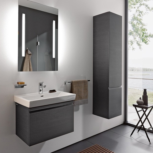 Laufen Pro S 165 magas szekrény, ajtózsanér jobb oldalon, wenge H4831220954231