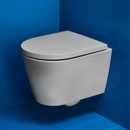 Laufen KARTELL BY LAUFEN perem nélküli compact fali wc, matt szürke H8203337590001