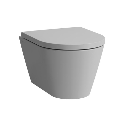 Laufen KARTELL BY LAUFEN perem nélküli compact fali wc, matt szürke H8203337590001