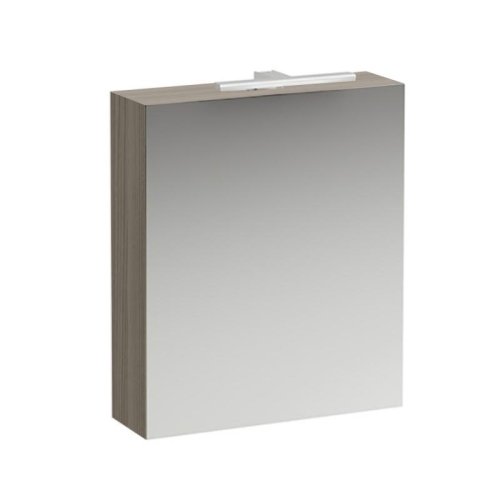 Laufen Base tükrös szekrény 60x70 cm jobbos, világos szil H4027521102621