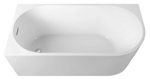 Sapho AQUALINE TIBERA L 150x75 cm szabadonálló akril kád, fehér E1046