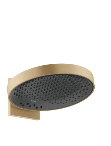 Hansgrohe Rainfinity Fejzuhany 360 3jet fali csatlakozóval, szálcsiszolt bronz 26234140