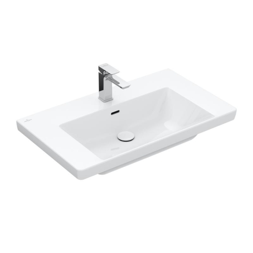 Villeroy & Boch Subway 3.0 beépíthető mosdó 80x47cm, fehér 4A708001