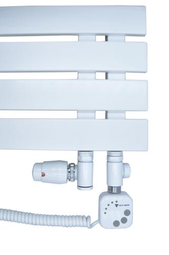 AREZZO design Variopex radiátor szelep fehér, jobb AR-VARIOPEX-W-R