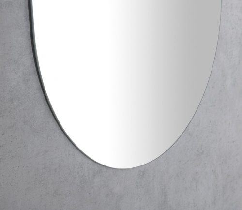 Sapho AQUALINE 50x85cm ovális tükör akasztó nélkül 22504