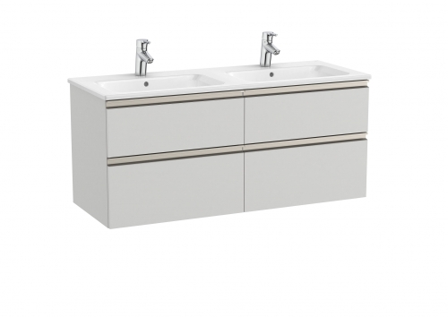 Roca The Gap 120 cm fürdőszoba bútor mosdóval, artico szürke A851483447