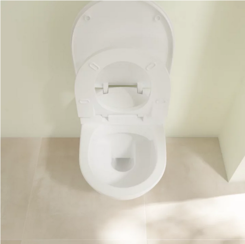 Villeroy & Boch Subway 2.0 ViClean perem nélküli mélyöblítésű fali wc CeramicPlus felülettel 5614R5R1