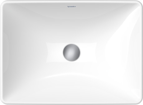 Duravit D-Neo beépíthető mosdó 60x44 cm WonderGliss bevonat 03586000791