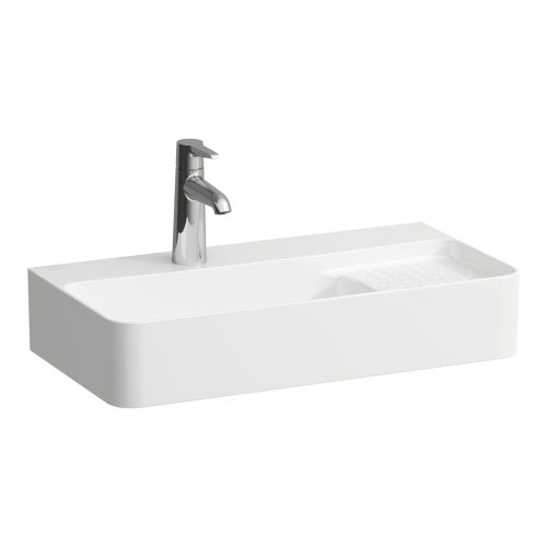 Laufen Val Compact mosdó 60x31 cm túlfolyó nélkül, fehér LCC felület H8172854001111