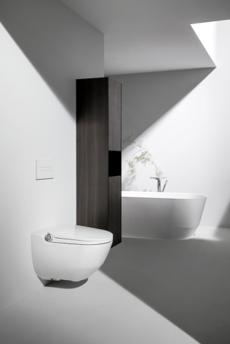 Laufen CLEANET RIVA rimless bidés wc matt fekete H8206917160001