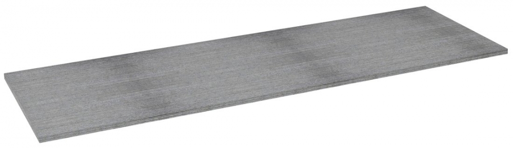 Sapho ODETTA pult, 1260x18x440mm, DTDL, ezüst tölgy DT126-1111