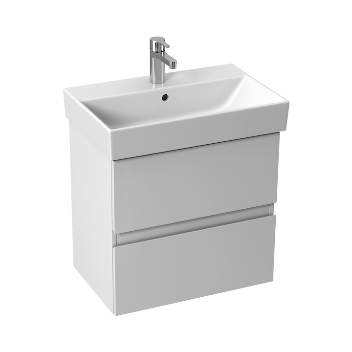 Jika Pure fürdőszobabútor mosdóval 60 cm, fehér H41J2434015001