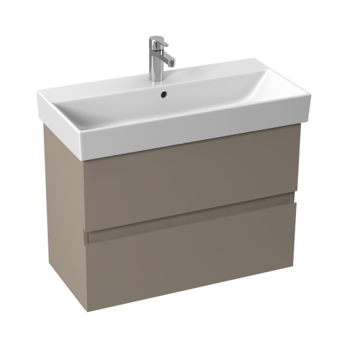 Jika Pure fürdőszobabútor mosdóval 80 cm, cappuccino H41J2444013011
